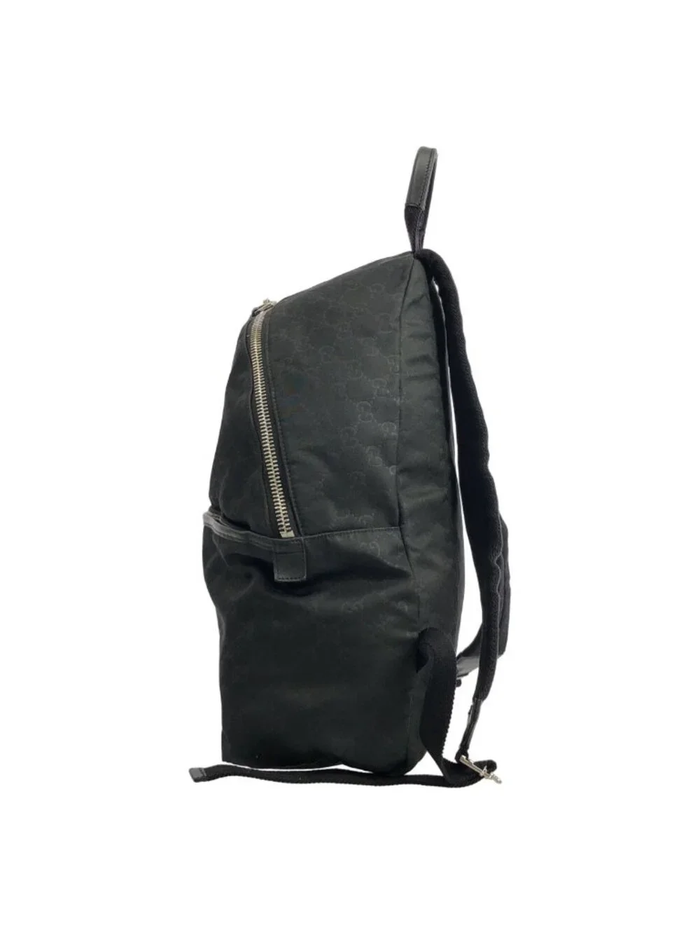 Gucci GG Monogram Nylon Backpack Black